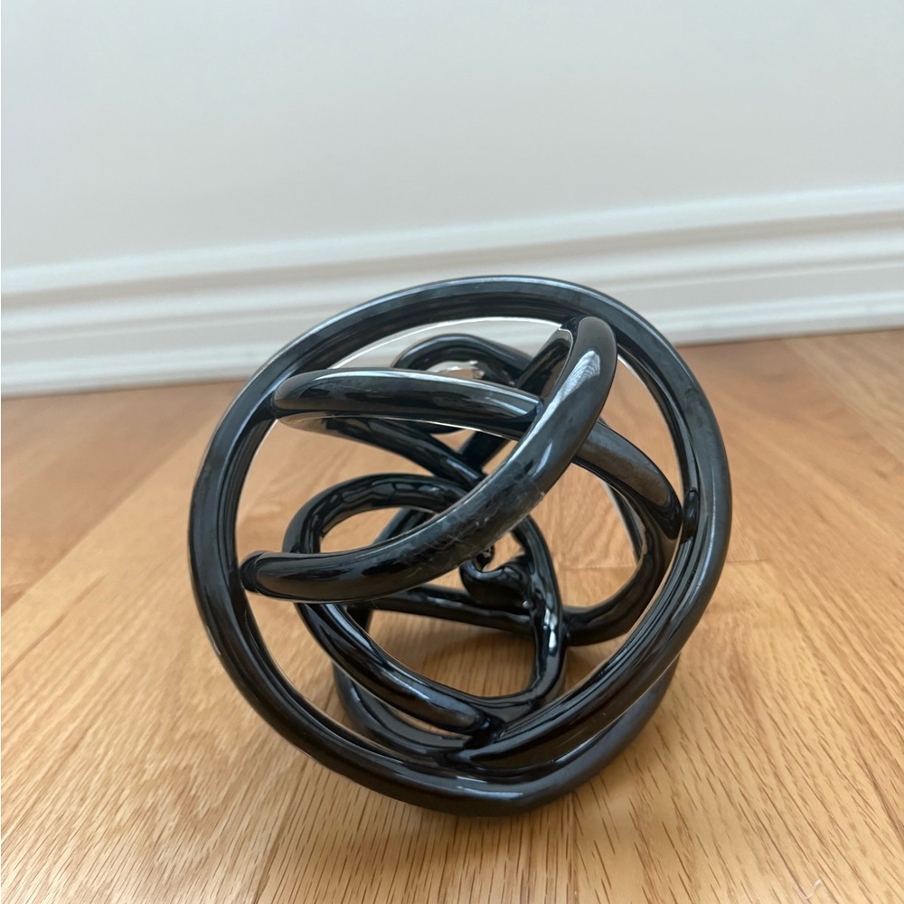 Modern Black / Navy Abstract Home Decor